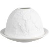 Clayre & Eef 6CE1818 Подставка для чайных ламп "Олень" Ø 12x8 см Белая