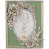 Clayre & Eef 2F1116 Фоторамка серебряного цвета 16x2x21 см 10x15 см