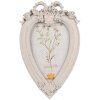 Clayre & Eef 2F1120 Фоторамка в форме сердца белая 14x2x22 см 10x15 см