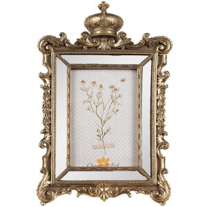 Clayre & Eef 2F1130 Фоторамка Золото 21x3x32 см 13x18 см