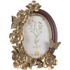 Clayre & Eef 2F1136 Фоторамка 16x3x22 см 10x15 см золото коричневый