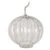 Clayre & Eef 6GL4544XL Гарбуз декоративний Ø 25x33 см Скляний транспарент