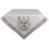Clayre & Eef GTW01 Скатерть с оленьим мотивом 100x100 см