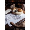 Clayre & Eef GTW01 Скатерть с оленьим мотивом 100x100 см