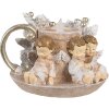 Clayre & Eef 6PR4164 Підсвічник Angel LED 14x13x10 см