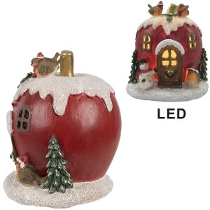 Clayre & Eef 6PR4175 Різдвяна іграшка-будиночок зі...