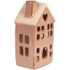 Clayre & Eef 6CE1796 Украшение Дом со светодиодами 8x6x15 см