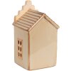 Clayre & Eef 6CE1843 Декоративний будиночок зі світлодіодом 6x6x11 см