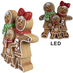 Clayre & Eef 6MG0049 Украшение пряничный человечек со...