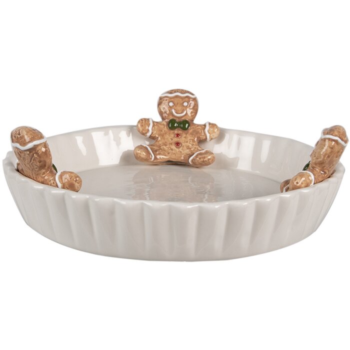 Миска Clayre & Eef 6CE1857W Ø 23x3 / 7 см