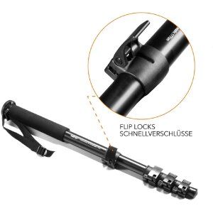 Монопод Walimex FT-1502 Aluminium Pro Monopod 177cm