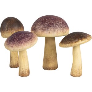 Clayre & Eef 6PR4326 Украшение Гриб Ø 9x12 см