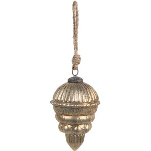 Елочные игрушки Clayre & Eef 6GL4553M Ø 10x14 см