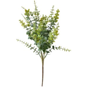 Clayre & Eef 6PL0296 Декоративна гілка зелена 12x12x46 см пластик