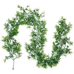 Clayre & Eef 6PL0300 Гирлянда декоративная зеленая...