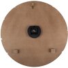Настінний годинник Clayre & Eef 5KL0240 Чорно-біле дерево Ø 59x5 см Стиль кантрі