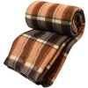 Clayre & Eef KT060.153 Плед бежево-коричневый 180x200 см полиэстер