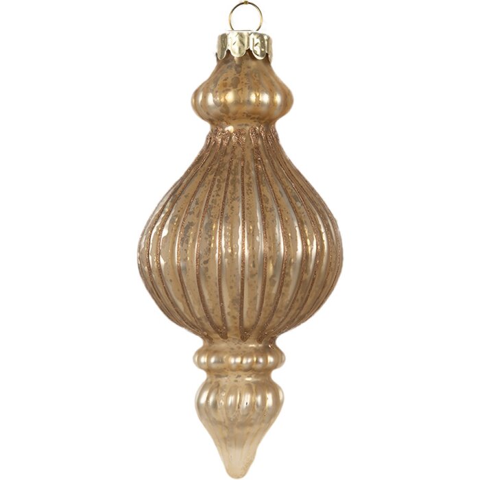 Ялинкові кулі Clayre & Eef 6GL4624 Ø 7x14 см