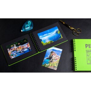 Фотоальбом Exacompta Musicart Green 50 черных страниц 23x16 см