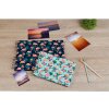 Exacompta 16703E Фотоальбом на спирали FLAMINGO 23x16 см 50 страниц белый полуночный синий