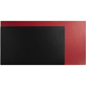 Exacompta 29141E Килимок для столу 40x80 см PU двоколірний чорно-червоний