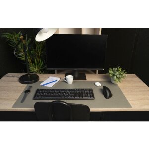 Exacompta 29163E Блокнот для записів 43x90 см гнучкий поліуретановий двоколірний нюдовий сірий