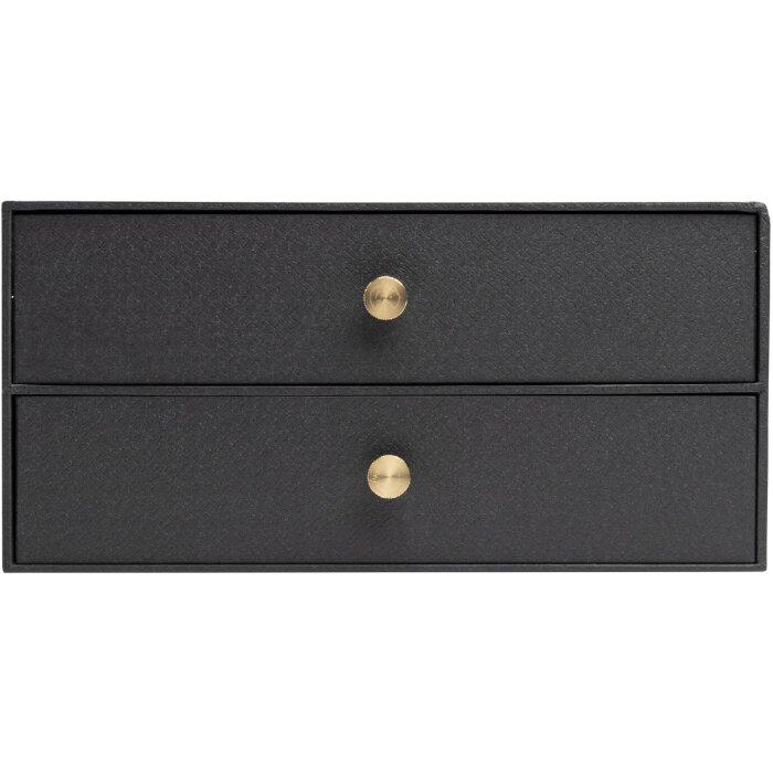 Exacompta Box 2 ящика OfficeByMe черный