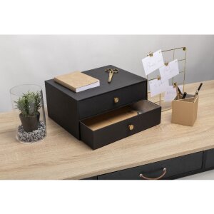Exacompta Box 2 ящика OfficeByMe черный