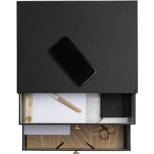 Exacompta Box 2 ящика OfficeByMe черный