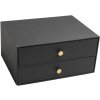 Exacompta Box 2 ящика OfficeByMe черный