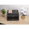 Exacompta Box 2 ящика OfficeByMe черный