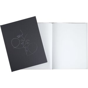 Exacompta 47688E Гостевая книга 100 страниц 27x22 см цвет слоновая кость черный