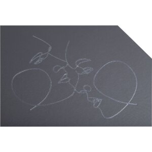 Exacompta 47688E Гостевая книга 100 страниц 27x22 см цвет слоновая кость черный