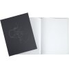 Exacompta 47688E Гостевая книга 100 страниц 27x22 см цвет слоновая кость черный