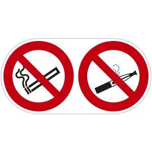 Інформаційна табличка ПП, не самоклеюча, куріння та...