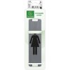 Информационная табличка Exacompta самоклеящаяся алюминиевая look ladies 16,5x4,4 см серая