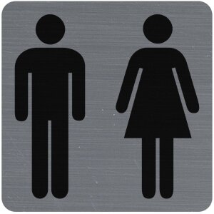 Exacompta 67178E Самоклеящаяся надпись Туалет Дамы и...