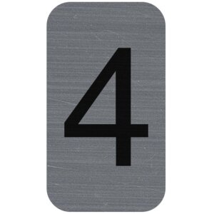 Exacompta 67184E Інформаційна етикетка № 4 2,5 x 4,4 см...
