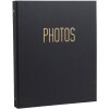 Exacompta 17601E Фотоальбом кольцевой механизм 60 черных страниц
