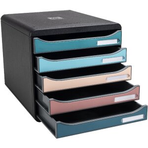 Exacompta 309606D Комод Big Box 5 шухляд Scandi кольори в асортименті