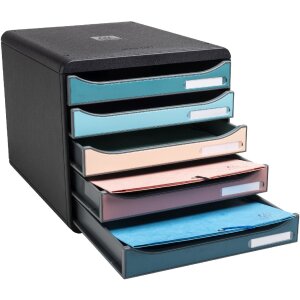 Exacompta 309606D Комод Big Box 5 шухляд Scandi кольори в асортименті