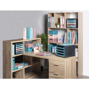 Exacompta 31034D Комод Big Box 4 шухляди Skandi тихоокеанський синій А4+