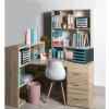 Exacompta 31034D Комод Big Box 4 шухляди Skandi тихоокеанський синій А4+