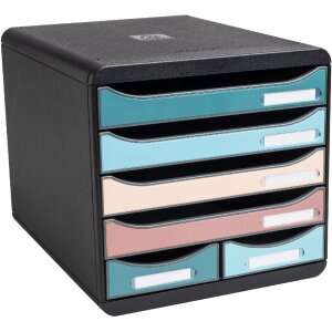 Комод Exacompta 312606D Big Box Maxi 6 шухляд Scandi кольори в асортименті