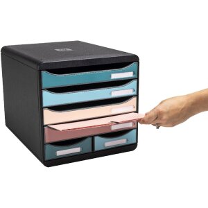 Комод Exacompta 312606D Big Box Maxi 6 шухляд Scandi кольори в асортименті
