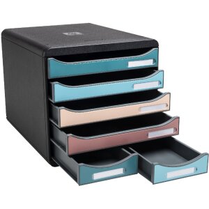 Комод Exacompta 312606D Big Box Maxi 6 шухляд Scandi кольори в асортименті
