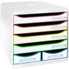 Комод Exacompta BIG BOX MAXI White Harlequin 6 шухляд для А4 та А4+