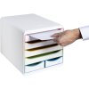 Комод Exacompta BIG BOX MAXI White Harlequin 6 шухляд для А4 та А4+