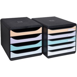 Durable 3094296D Ящик с ящиками Big Box Plus 5 отделений акварель