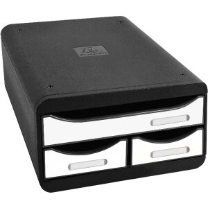 Exacompta 3117213D SMALL-BOX с 3 ящиками белый глянцевый